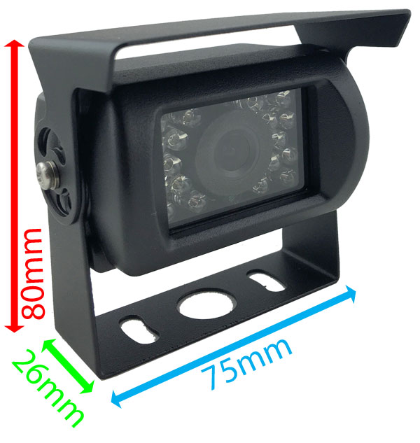 CMOS Bracket Reverse Camera with Night Vision - RCA (Phono) - Clearance