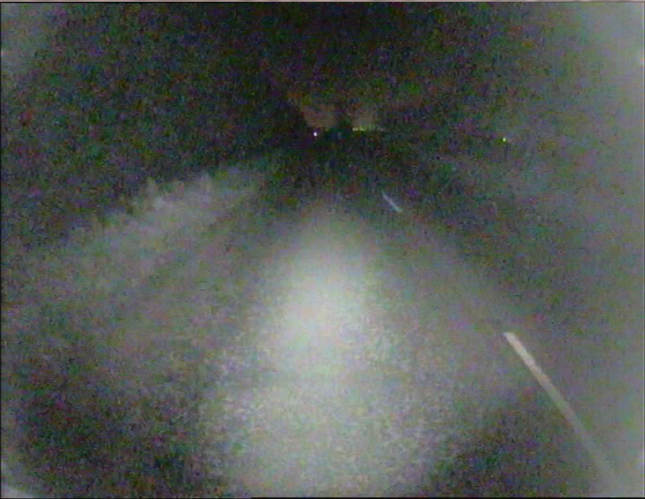 Black Reverse Camera - Sony CCD - Stainless Steel Bracket - RCA (Phono)