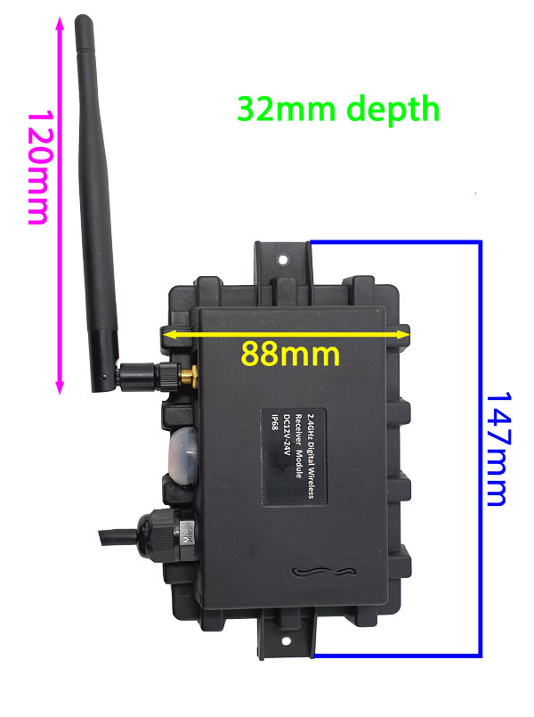 Digital Wireless Reversing Camera Bridge | Transmitter (TX) and Receiver (RX) | 60M Range | WB60TXRX