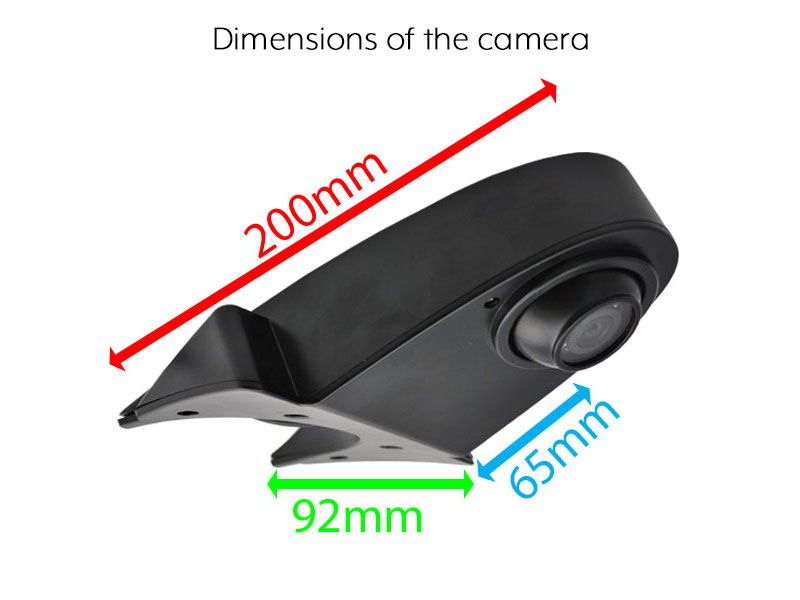 7" Heavy Duty Dash Display + Roof Mounted Reversing Camera Kit - PM87