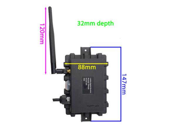 Sony CCD Black Bracket Wireless Reverse / Rear View Camera with 5" monitor | DW11B