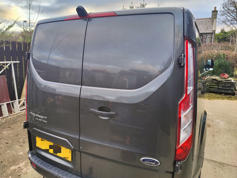 Ford Transit Custom May 2016-2024 Twin Lens Brake Light Reversing Camera | CAM007FTC LED TW
