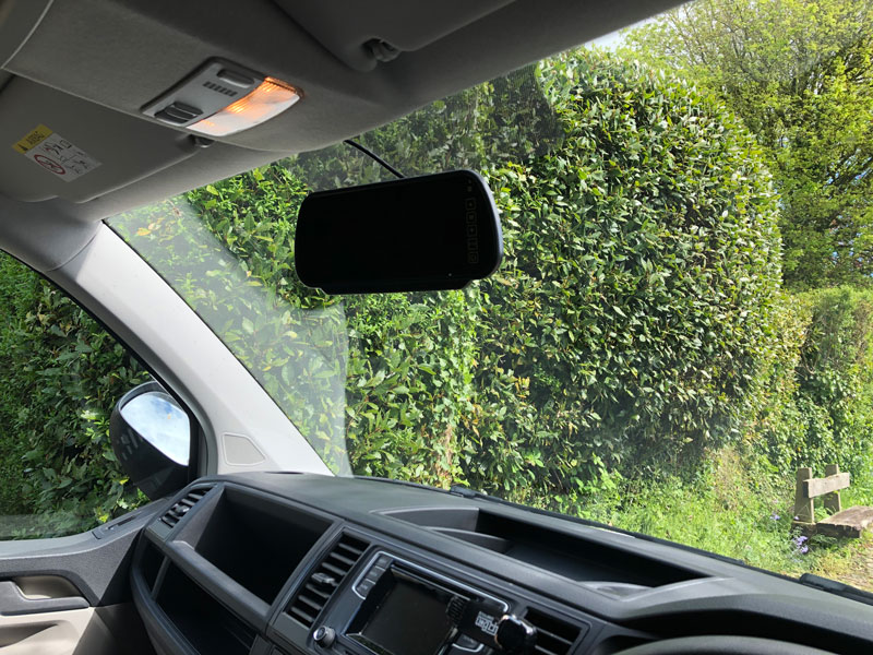 Fitting photos of our upgraded premium version of the bolt on number plate reverse camera