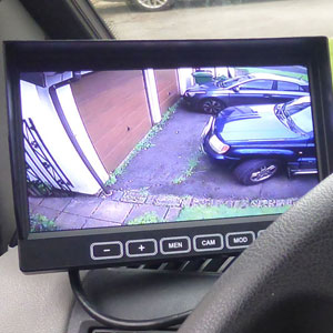 Motorhome Reversing Camera Kits With 7" Slimline Dash Monitor - PM60 Series