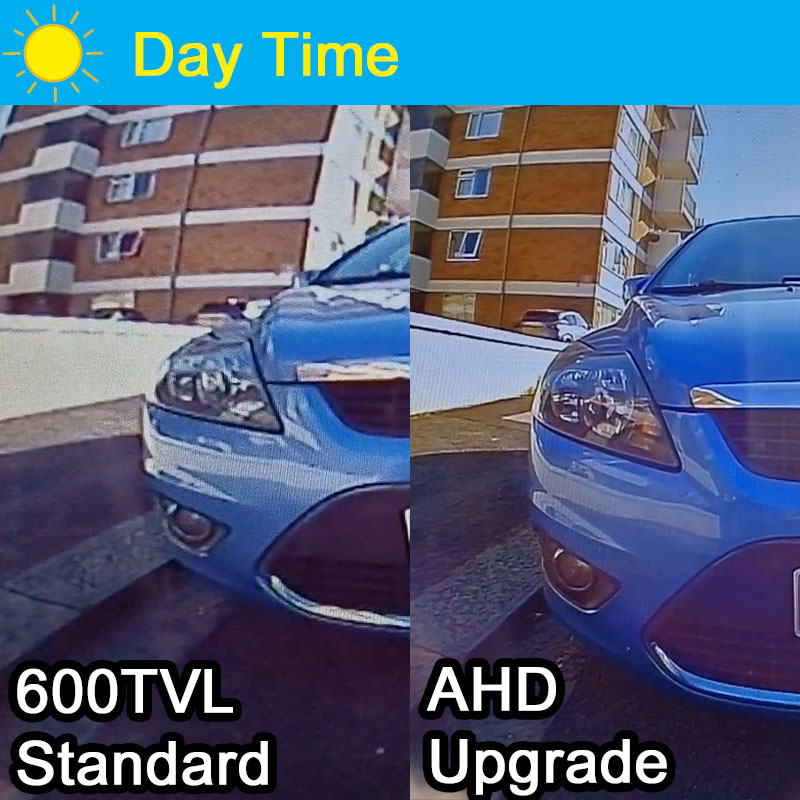 Number Plate Reverse Camera Kit with 7" Mirror Monitor (600tvl or 1080P option) | PM35A