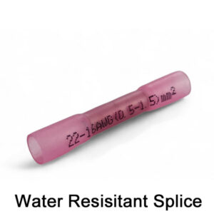Water Resistant Butt Splice Heat Shrinkable Red Crimp Connector | ACC1791