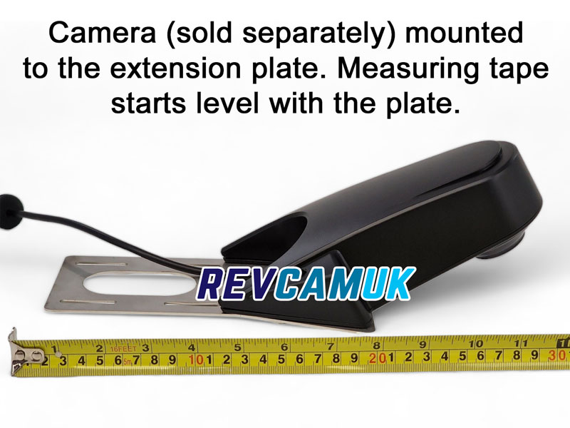 ACC345 - Stainless Steel Extension Plate For Our Roof Mount Overhang Reversing Camera
