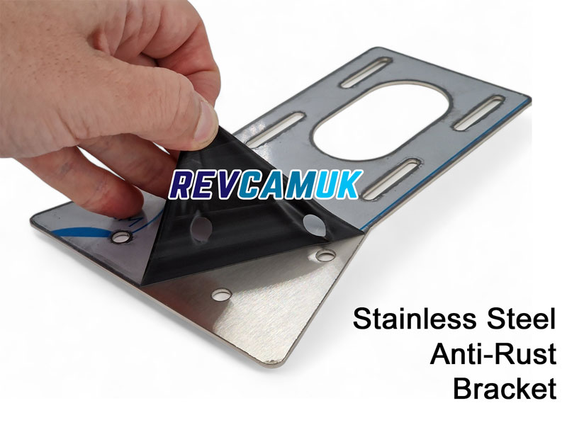 ACC345 - Stainless Steel Extension Plate For Our Roof Mount Overhang Reversing Camera