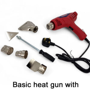 1600W Heatgun from Duratool - 2 Heat Settings + 5pc nozzles | TL-D03199
