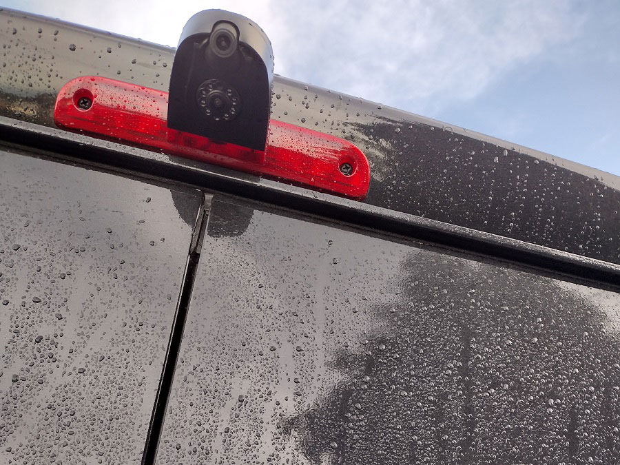 Twin Brake Light Reversing Rear View Camera Fitted to Ducato/Boxer/Relay van