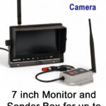 AHD High Definition Wireless Transmitter and Monitor for up to 1080P reversing camera | DW71-HD