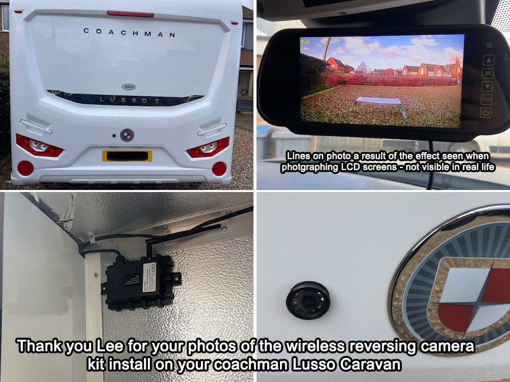 Wireless Reversing Camera Install on a Coachman Lusso Caravan