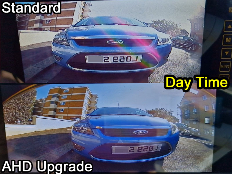 Numberplate Frame Reversing Camera System with Mirror Monitor (600TVL or 1080P AHD option) | PM35F
