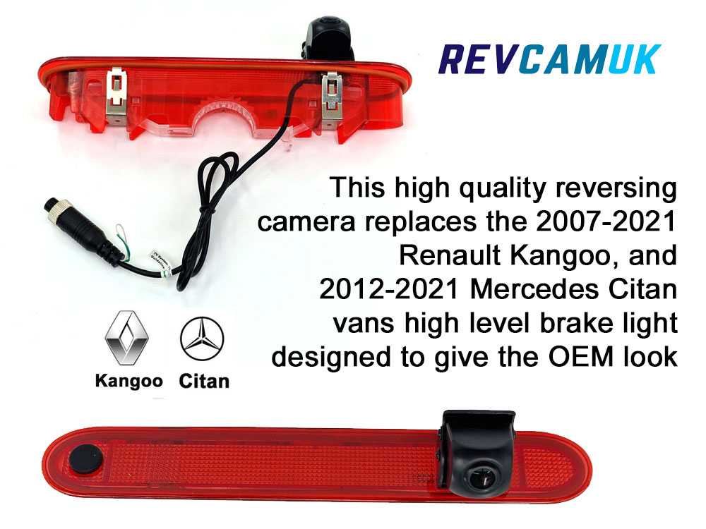 Renault Kangoo and Mercedes Citan Brake Light Reversing Camera | CAM739
