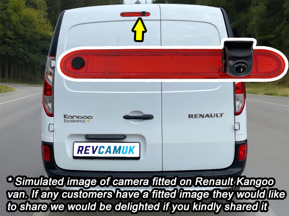 Renault Kangoo and Mercedes Citan Brake Light Reversing Camera | CAM739