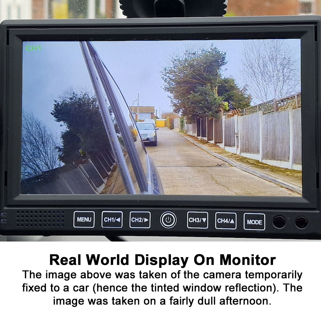 Black Sony 1080P AHD Side / Reversing Camera - For AHD Displays