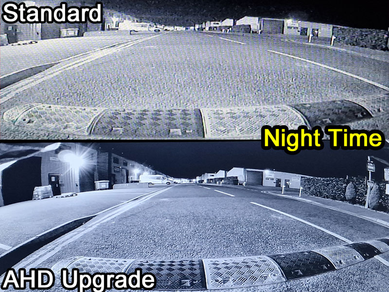 Numberplate Frame Reversing Camera System with Mirror Monitor (600TVL or 1080P AHD option) | PM35F