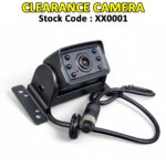 Clearance Sony AHD 1080P IMX307 Black Surface Mounted Bracket Reversing Camera – 4 Pin Aviation (Switchable to CVBS)