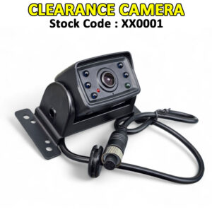 Clearance Sony AHD 1080P IMX307 Black Surface Mounted Bracket Reversing Camera – 4 Pin Aviation (Switchable to CVBS)