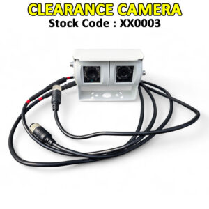 Clearance Sony AHD 1080P Twin Lens Bracket Reversing & Rear View Camera – White – Dual 4 Pin (AHD Monitor Required)