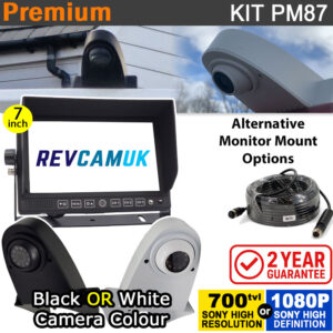 7" Heavy Duty Dash Display + Roof Mounted Reversing Camera Kit - PM87