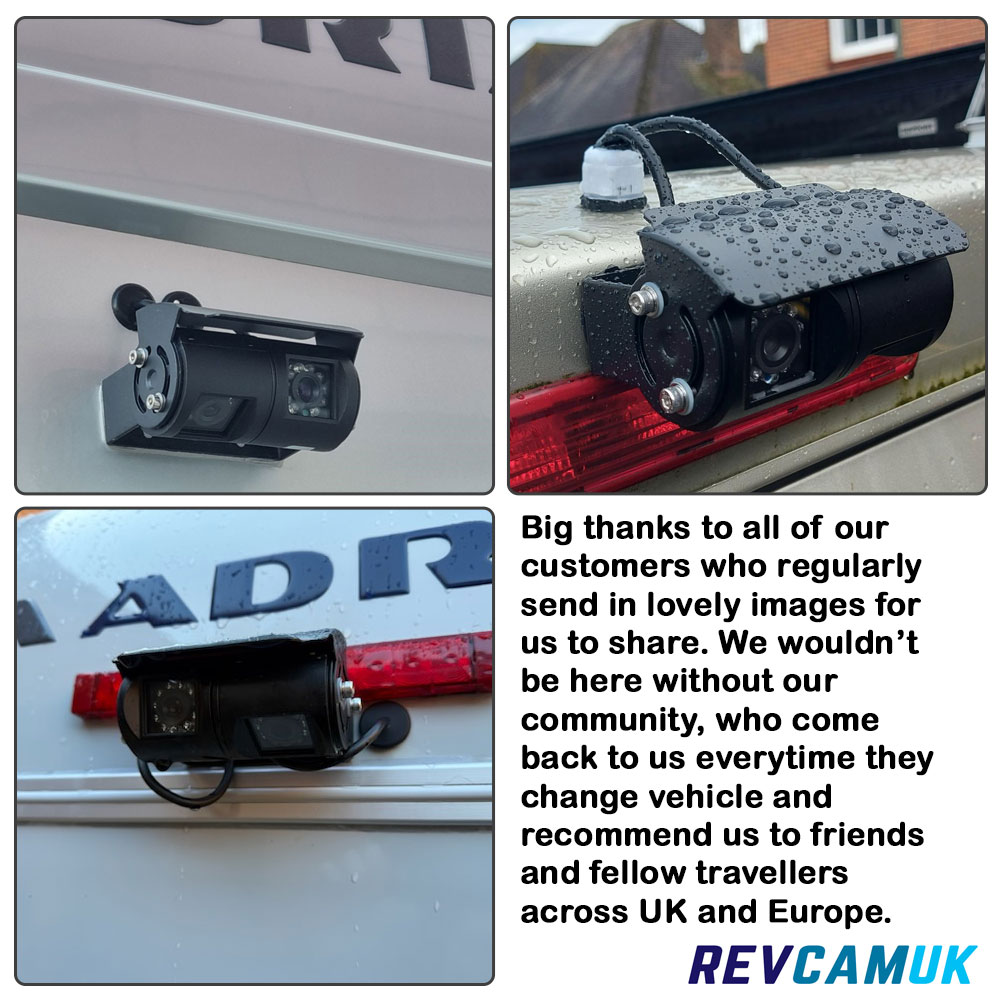 Twin-Lens Reversing & Driving Camera Kit with 7″ Dash Monitor – Sony CCD or 1080P High Definition Camera | PM63B