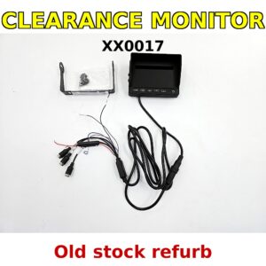 5-inch Reversing Monitor – Dash – Black – Clearance