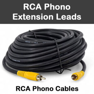 RCA Phono Extension Cables for Reversing Cameras