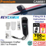 VW Volkswagen Crafter 2017+ Brake Light Reversing Camera | CAM981