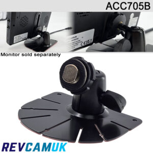 Heavy Duty Metal Dashboard Mount Bracket for Reverse Camera Monitor | ACC705B