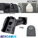 Ford/Universal Windscreen Bracket Mount for Mirror Monitor | ACCMB2