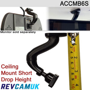 Short Ceiling-Mount Mirror Monitor Bracket | ACCMB6S