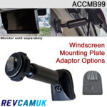 Windscreen Bracket for "Dash" Monitors for Reversing Cameras | ACCMB99