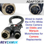 Elddis Motorhome Dome Reverse Camera Adaptor | Adaptor-P