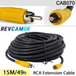 15M RCA Phono Extension Cable for Reversing Camera | CAB070
