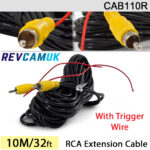 10M RCA Phono Extension Cable for Reversing Camera | CAB110R