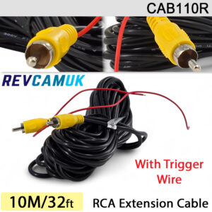 10M RCA Phono Extension Cable for Reversing Camera | CAB110R