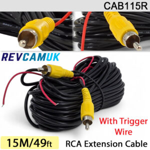 15M RCA Phono Extension Cable for Reversing Camera | CAB115R