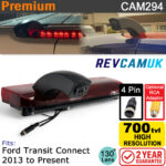Ford Transit Connect 2013+ Brake Light Reversing Camera | CAM294
