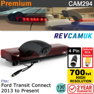 Ford Transit Connect 2013+ Brake Light Reversing Camera | CAM294