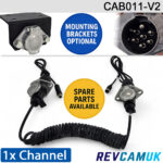 1 Channel Heavy Duty Suzie Trailer Link for reversing camera | CAB011-V2