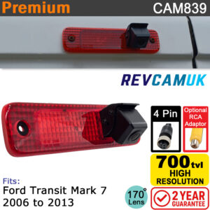 Ford Transit MK7 Brake Light Reversing Camera 2006-2013 | CAM839