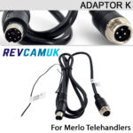 Merlo Telehandler Reversing Camera Adaptor Cable – Adaptor-K