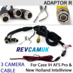 Case IH / New Holland 3-Camera Adaptor Cable for AFS Pro and IntelliView Displays | Adaptor R