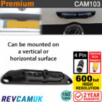 Numberplate Reversing Camera - 600TVL - 4-Pin