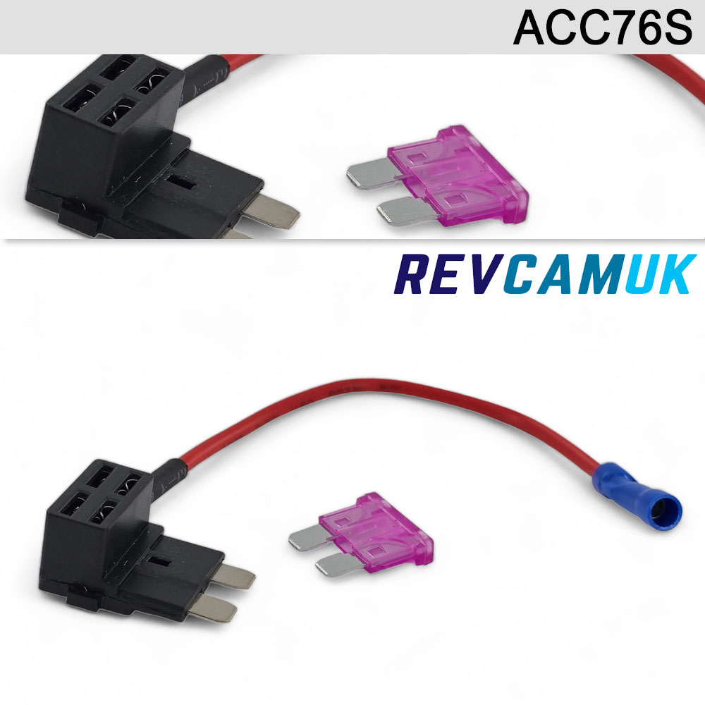 Piggyback Fuse Holder - Standard Blade with 3amp fuse | ACC76S