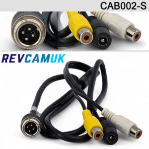 4 Pin (Male) to Female RCA/Phono/Audio reversing camera adaptor cable | CAB002-S