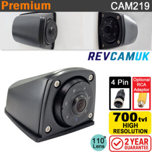 Compact Side-View Vehicle Camera