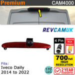 Iveco Daily 2014-2022 Brake Light Reversing Camera | CAM4000