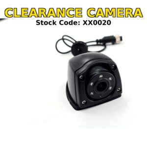 AHD 720P Reversing Camera – Side – Black – Clearance